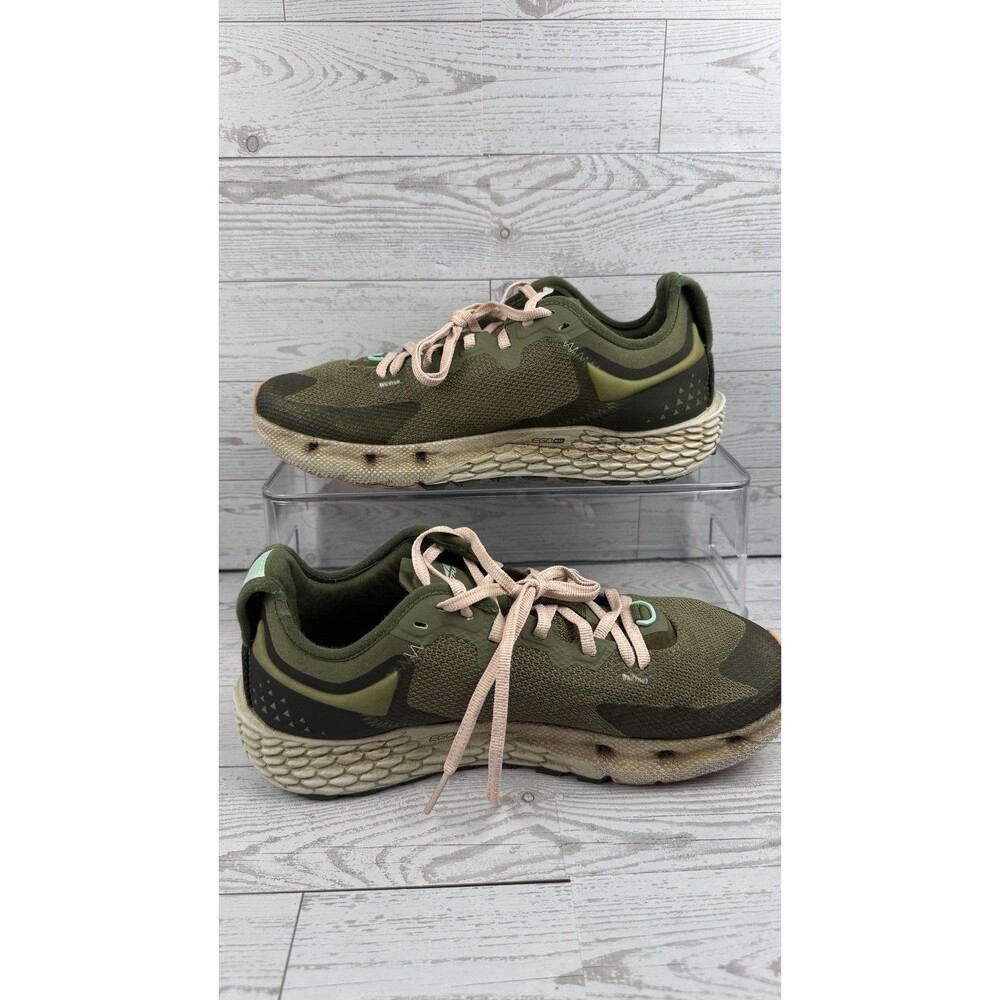 Altra Timp 4 Trail Running Shoes Womens Size 9 olive green EGO Max MaxTrac #456 - Picture 2 of 7